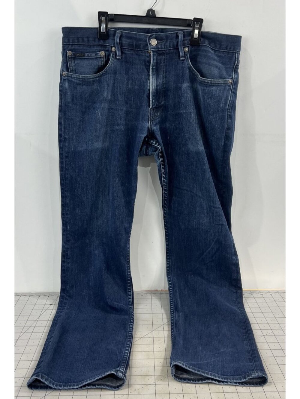 Polo Ralph Lauren Men's Denim Jeans 32x32 Straight-Leg Indigo Blue